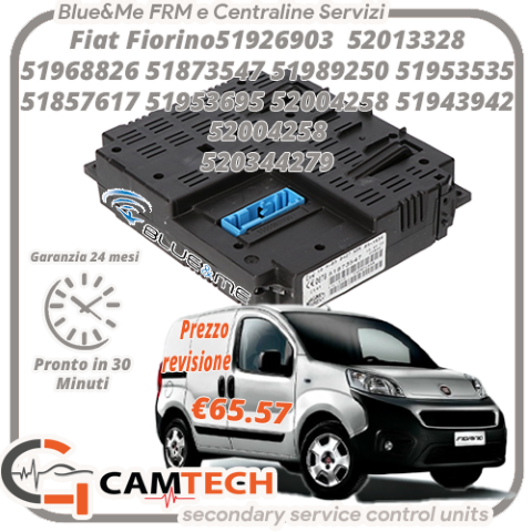 Centralina Blue&Me Convergence Fiat Fiorino